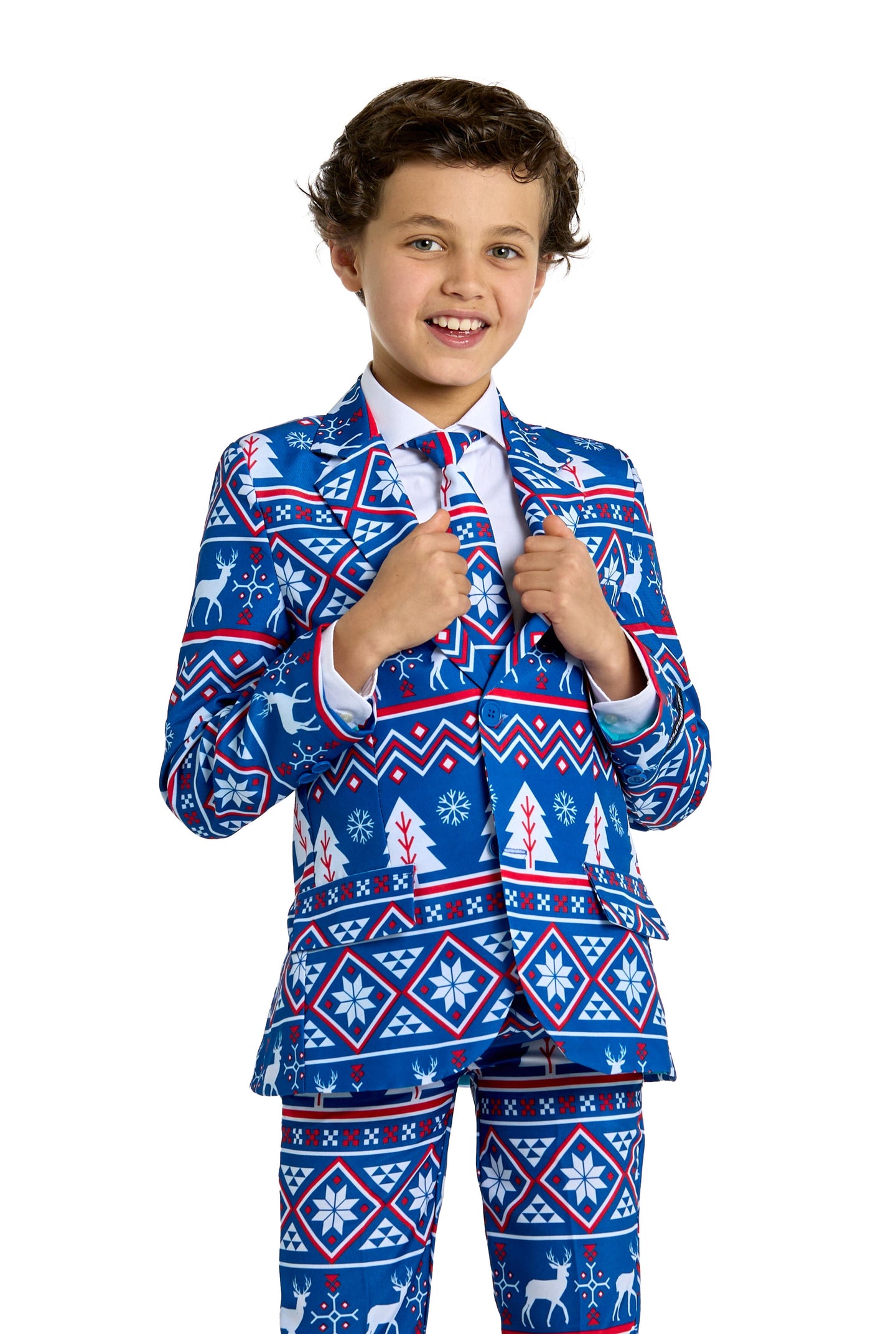 Christmas Blue Nordic - Christmas suit