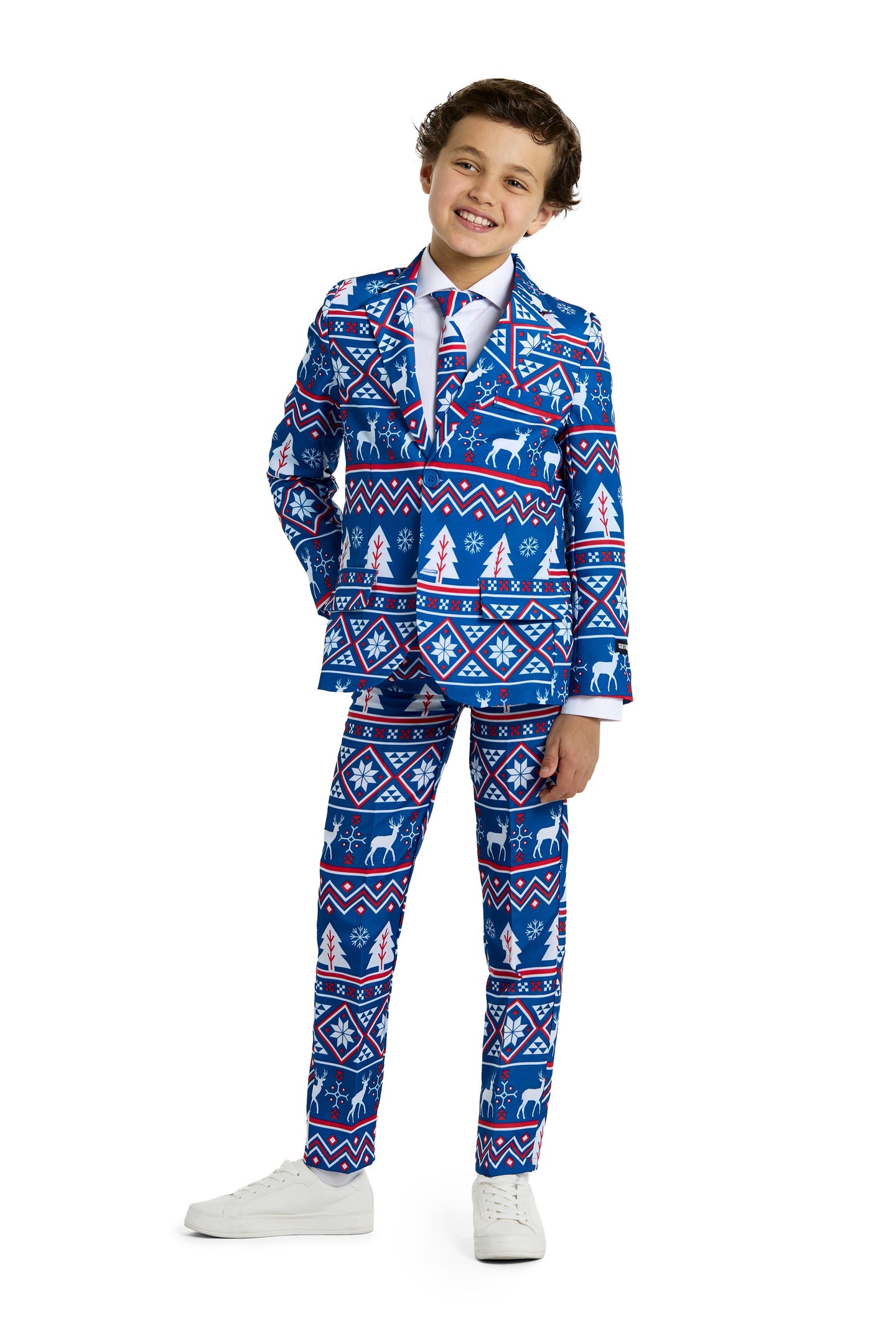 Christmas Blue Nordic - Christmas suit