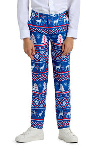 Christmas Blue Nordic - Christmas suit