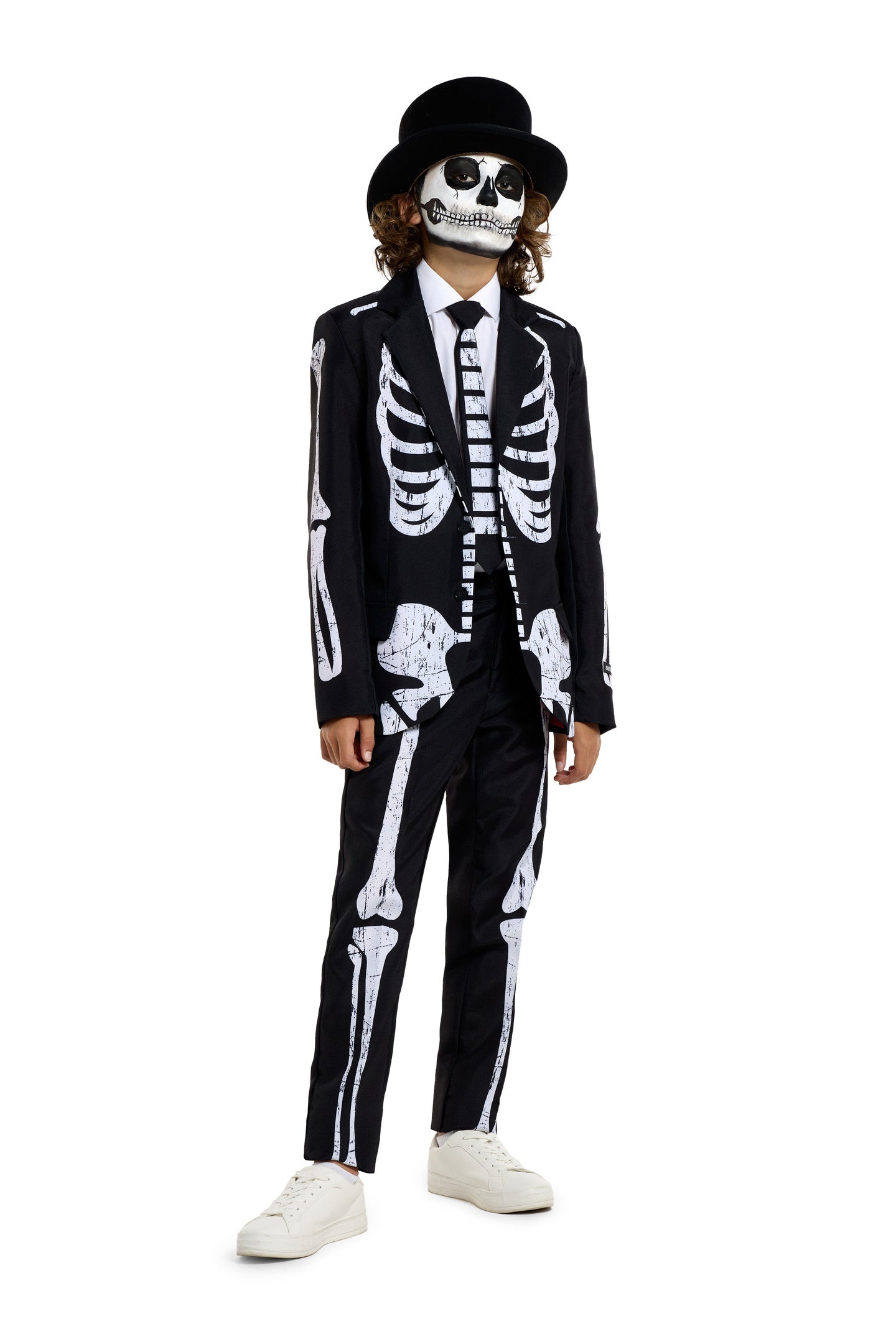 Skeleton Grunge Black