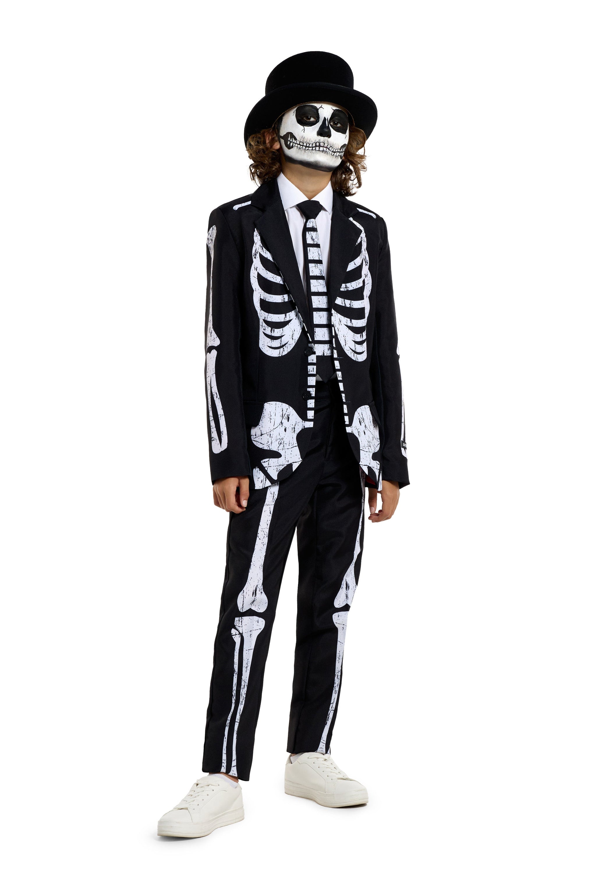 Skeleton Grunge Black