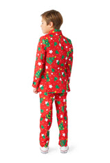 Christmas Trees Stars Red - Christmas suit