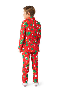 Christmas Trees Stars Red - Christmas suit