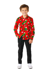 Christmas Trees Stars Red - Christmas shirt