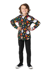 Santa Elves Black - Christmas shirt