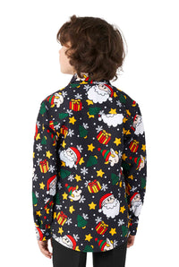 Santa Elves Black - Christmas shirt