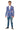 Christmas Blue Nordic Jacket - Christmas blazer