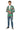 Christmas Green Nordic Jacket - Christmas blazer