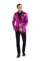 Sequins Blazer Pink