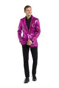 Sequins Blazer Pink