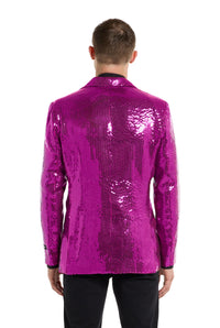 Sequins Blazer Pink