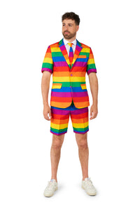 Rainbow suit