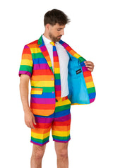 Rainbow suit