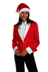 Santa Faux Fur - Christmas blazer