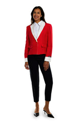 Santa Faux Fur - Christmas blazer