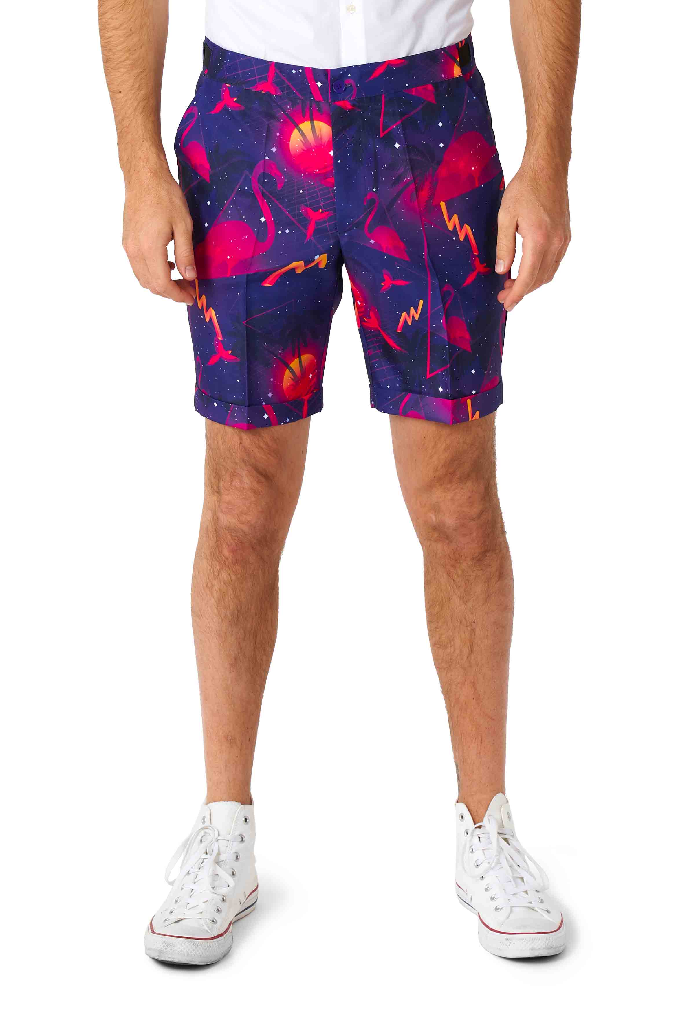 Carnival Suit - Retro Neon Navy | Summer Style Essential – Suitmeister
