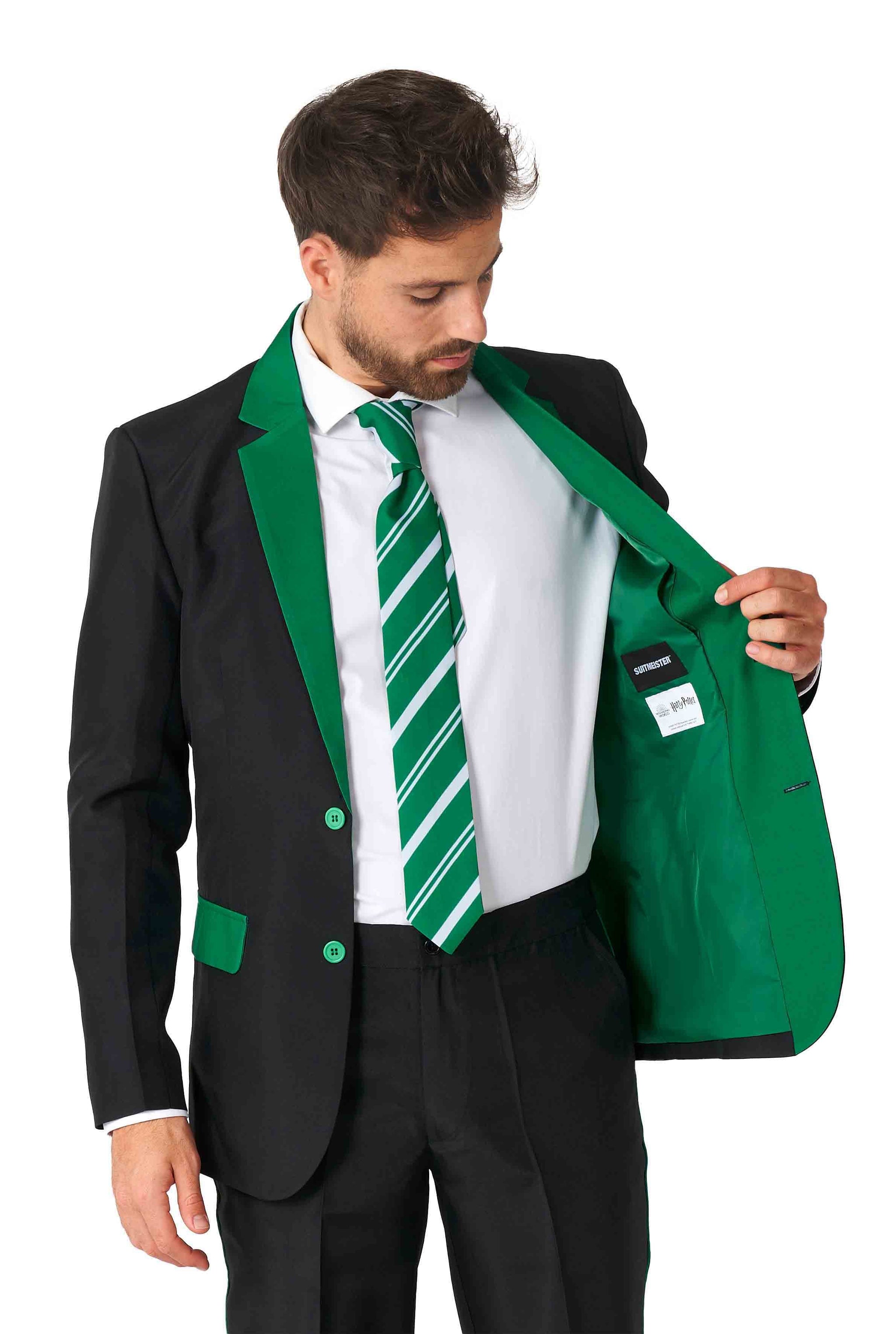 Harry Potter suit - Embrace Slytherin Style & Class Suitmeister Harry Potter suit - Embrace Slytherin Style & Class Suitmeister