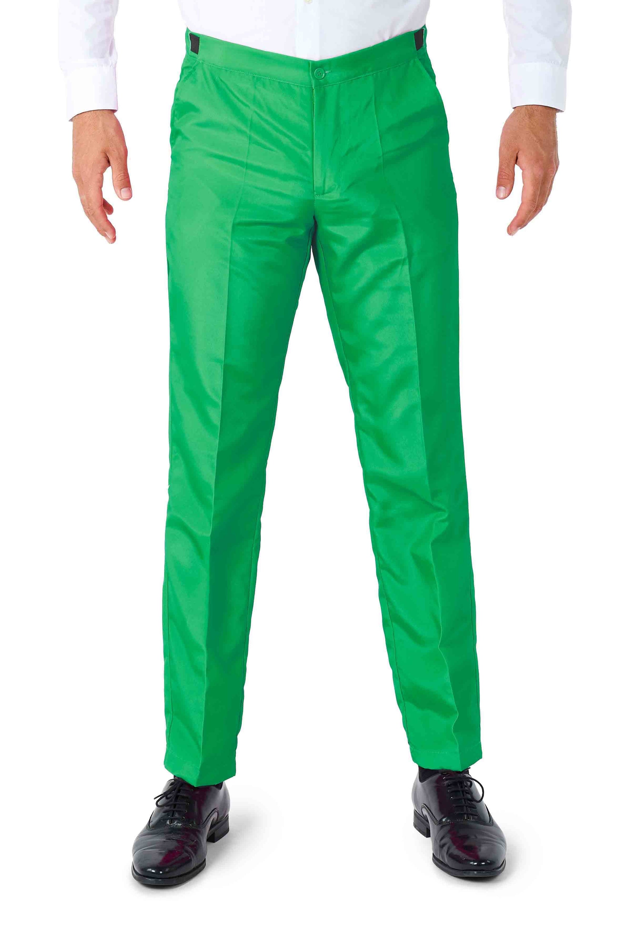 Green Suit - Stylish Slim Fit with Adjustable Waistband Suitmeister Green Suit - Stylish Slim Fit with Adjustable Waistband Suitmeister