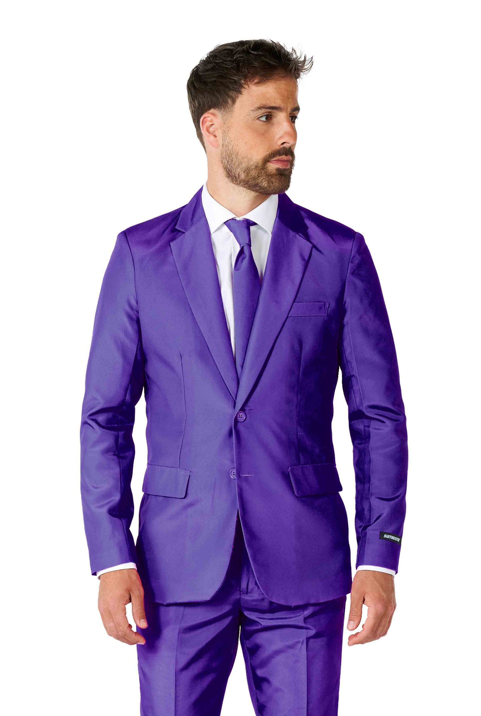 strapless open back dress Purple Suit - Stand Out in Majestic Style