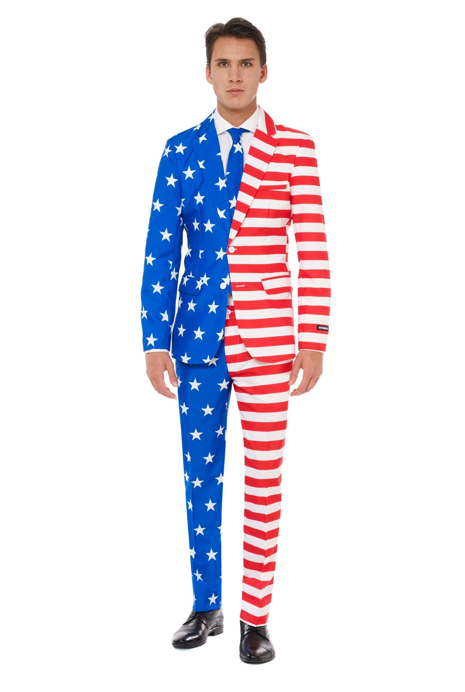 american formal dress for men USA Flag Suit
