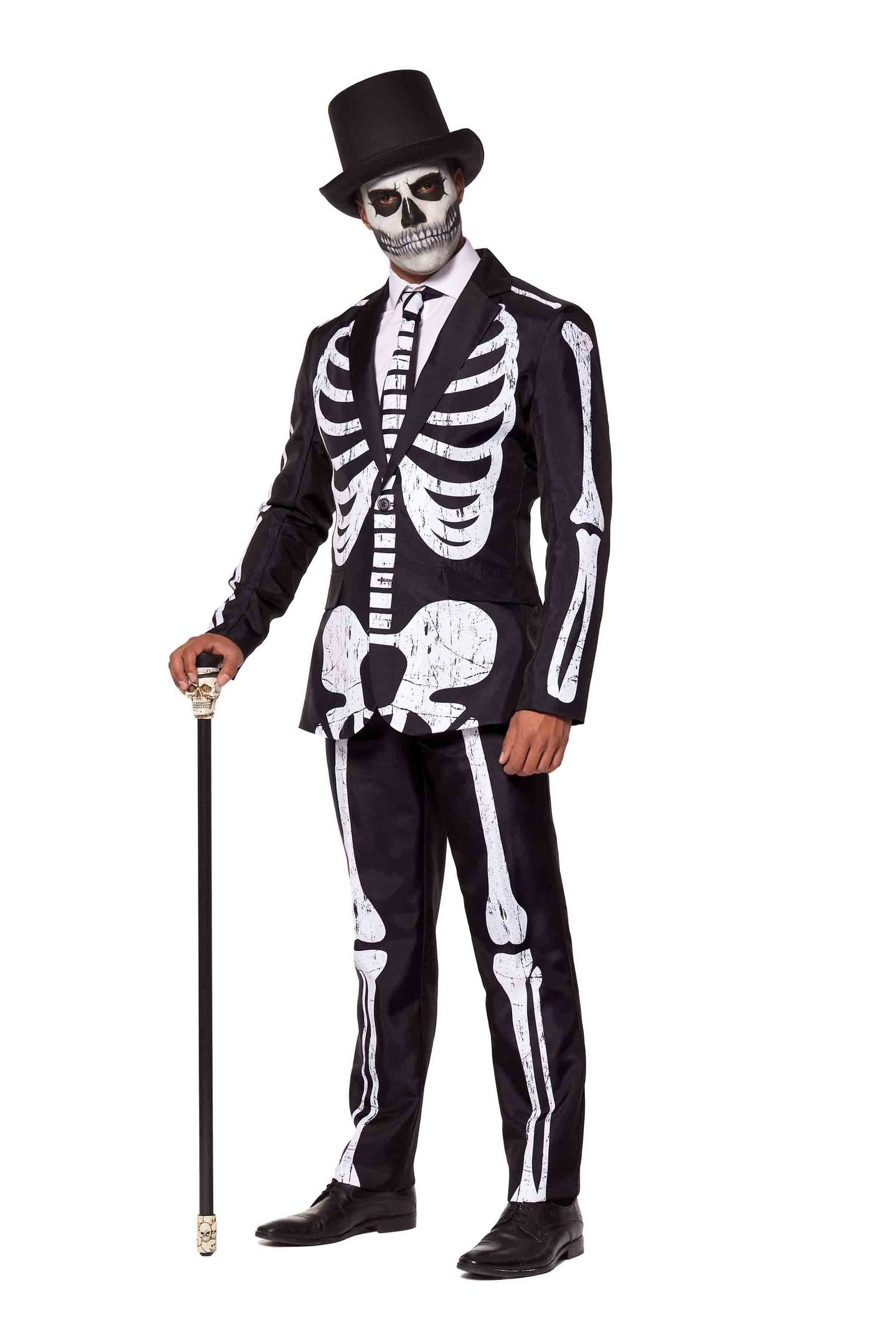 Skeleton Grunge Black