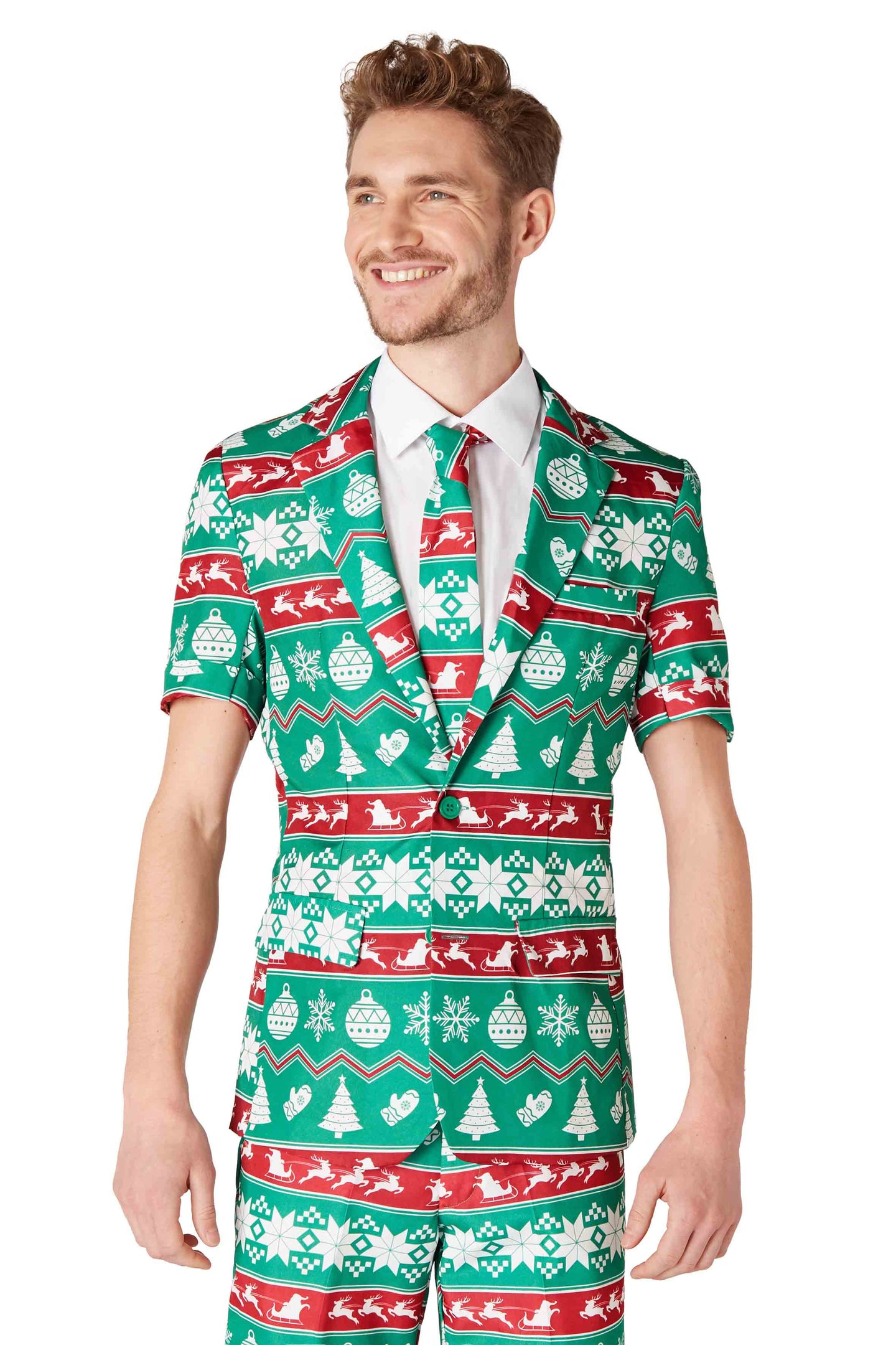 Christmas Green Nordic - Christmas suit