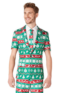 Christmas Green Nordic - Christmas suit